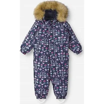 dívčí zimní kombinéza zimní kombinéza membránová s kožešinou Reima Lappi 5100129A-6982 velikost 98