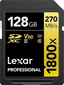 Paměťová karta Lexar Professional SDXC 128 GB UHS-II (LSD1800128G-BNNNG)