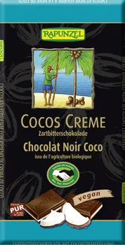 Čokoláda Rapunzel Cocos Creme hořká 55 % BIO 100 g