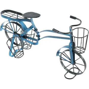 Květináč Tempo Kondela Alberic (černá + modrá)