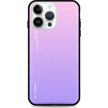 Pouzdro na mobilní telefon Kryt iPhone 14 Pro Max pevný duhový růžový (obal neboli pouzdro na iPhone 14 Pro Max)