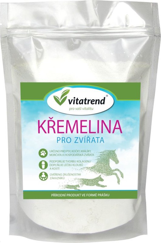 Vitatrend s.r.o. Křemelina Vitatrend pro zvířata 500g