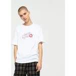 SANTA CRUZ triko - Free Spirit Floral T-Shirt White (WHITE) velikost: 6