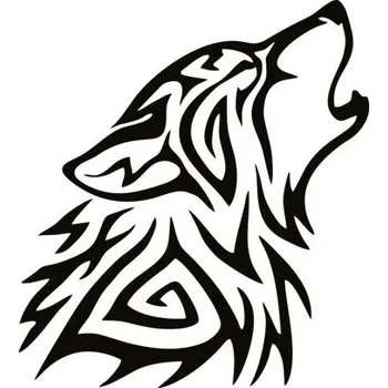 samolepka Vlk samolepka