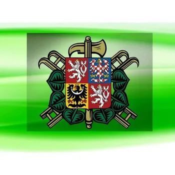 Nášivka hasičský znak DTF nažehlovačka 10x9cm (hasičský erb)