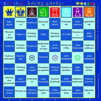 Šachy Rodinné šachy lásky