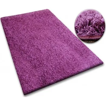 Koberec Kusový koberec SHAGGY Izebelie 5cm fialový, velikost 60x100