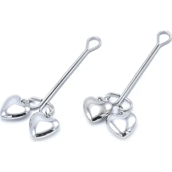 Erotická ozdoba Kiotos Clit Clip Hearts