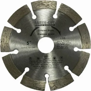 Řezný kotouč Kedas L001220 Diamantový řezný segmentový kotouč L SS 350 x 25,4 x 3,2 mm