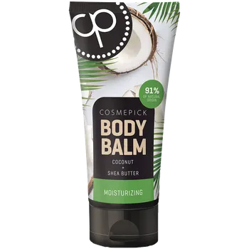 Tělový krém Cosmepick Moisturizing hydratační tělový balzám s kokosovým olejem a bambuckým máslem, 150 ml