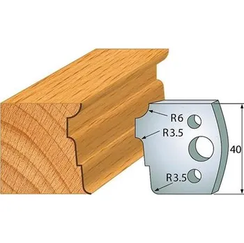 Fréza IGM profil 039 - pár nožů 40x4mm SP