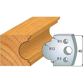 Fréza IGM profil 018 - pár nožů 40x4mm SP