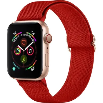 VSECHNONAMOBIL 50936 NYLON Řemínek pro Apple Watch Ultra 1 / 2 / 3 (49mm) / 8/7 (45mm) červený