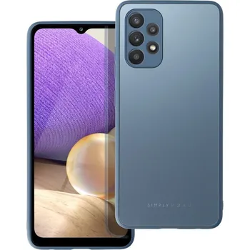 Náhradní kryt pro mobilní telefon Kryt Roar Matte Glass Case - Samsung Galaxy A32 4G modrý