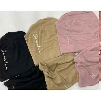 Čepice Čepice a šálový tunel Latynka 520 barva: hnědá-camel