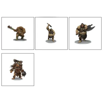 Figurka WizKids D&D Icons of the Realms: Ogre Warband - EN
