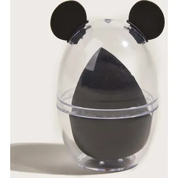 Kosmetický štětec Set houbička na make-up s cestovním pouzdrem 2v1