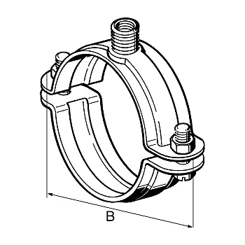 rozdělovač topení Objímka Stabil D-3G 279-303