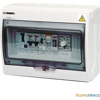Rozvaděč F1V pro filtraci 230V a výměník