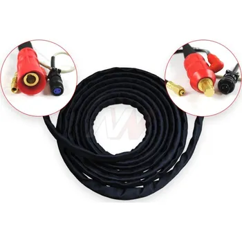 Příslušenství ke svářečce SPARTUS PK26-4-1ESB Prodlužovací kabel hořáku TIG 26, konektor ESAB® OKC, 4m