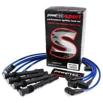 Zapalovací kabel Zapalovací kabely PowerTEC AUDI 80 100 A6 COUPE 2.0 16V 90-96 modré