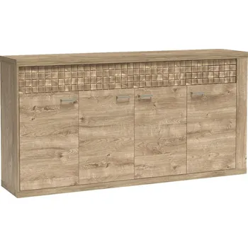 Komoda Komoda N9 Jarstol NATURAL dub ribbeck / kostka 4D2S