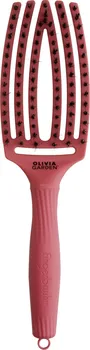 kartáč na vlasy Olivia Garden Fingerbrush Fall zakřivený plochý kartáč Maple