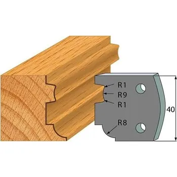 Fréza IGM profil 026 - pár omezovačů 40x4mm SP