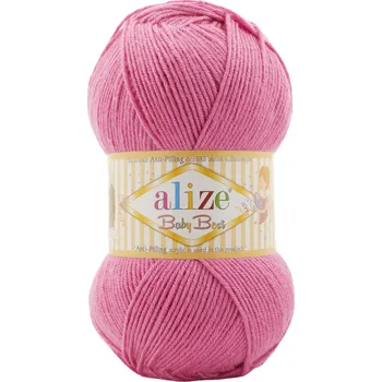 Galanterie Alize Příze Baby best 157 tmavě růžová
