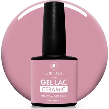 Lak na nehty Enii-nails Gel lak Ceramic 20 Powder Pink 10 ml Enii nails