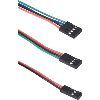 Příslušenství k 3D tiskárně Prodlužující kabely DUPONT, Typ Samice - samice, Délka 0,7 m, Počet pinů 2