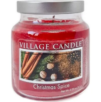 Svíčka Recenze Village Candle Vonná svíčka ve skle Christmas Spice 92 g