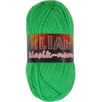 Příze VSV Pletací příze Elian Klasik Neon 10919 - zelená antipilling