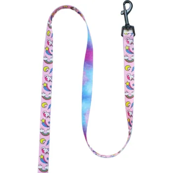 Vodítko pro psa PET ARTIST Vodítko s jednorožcem pro psa - Růžový