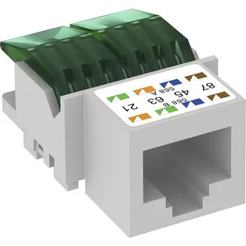 Elektrická zásuvka Datová zásuvka OBO 1.modul kat.5E nestíněný