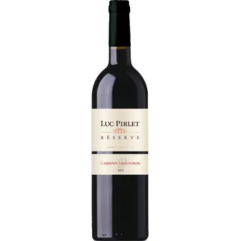 Víno Luc Pirlet - Cabernet Sauvignon Reserve Les Barriques 2022, 0,75l