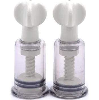 Vakuová pumpa VšeNaSex.cz Vakuové přísavky na bradavky Medium