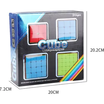 Hlavolam Dárkový 4-set FanXin 6 Colors