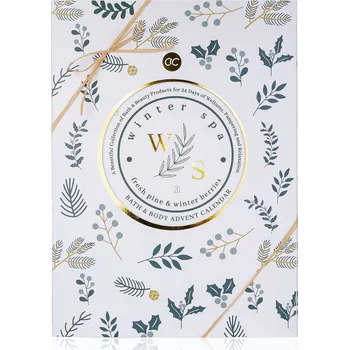 Kosmetická sada Accentra Winter Spa adventní kalendář tělová péče