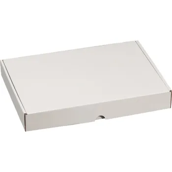 Obalový materiál 25 ks - Krabice poštovní plochá 225x155x45, bílá