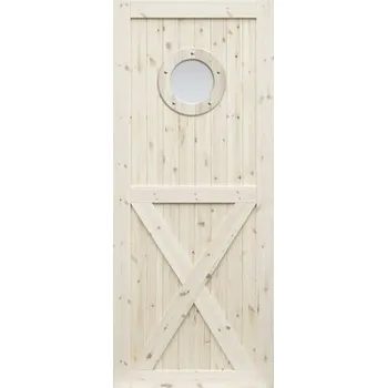 Interiérové dveře Posuvné dveře Radex Loft OX 197 x 85 cm L/P