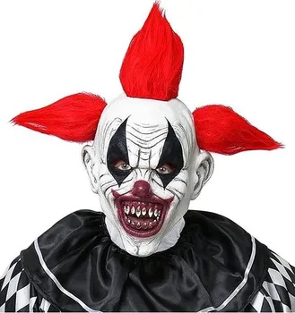 Karnevalová maska Ptákoviny CB Maska strašidelný klaun