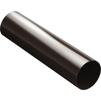 okap Okapový svod PRECIT Ø 63 mm plastový 2000 mm hnědý