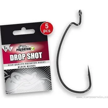 Rybářský háček Carp Zoom Háčky Drop Shot - 5 ks/vel. 1