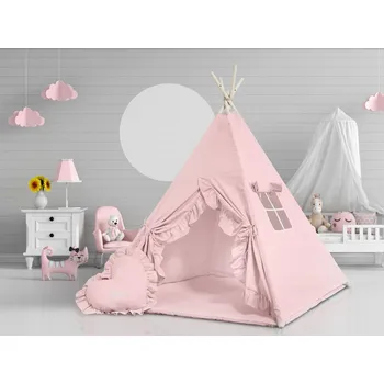 Dětský stan Dětský stan TEEPEE (TÝPÍ) GLAMI RŮŽOVÝ