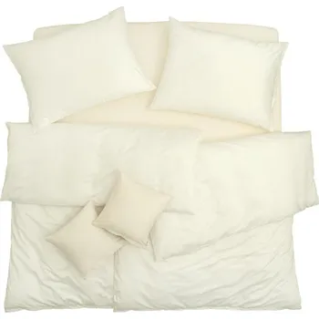 Povlečení SCANquilt povlečení EXCLUSIVE TENCEL PLUS smetanová 140 x 200/70 x 90 cm