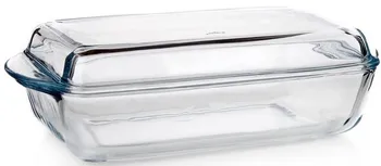 VETRO-PLUS Skleněný pekáč s poklicí hranatý 33,8 x 19,1 x 8,8 cm