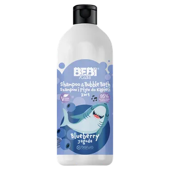 Koupelová pěna Bebi Bebi kids šampon a pěna do koupele 2v1, borůvka, 500 ml