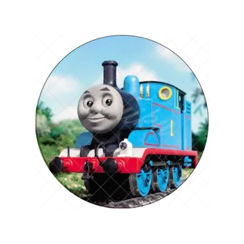 Jedlá dekorace na dort MAŠINKA TOMÁŠ 3, VARIANTA Jedlý papír 1576