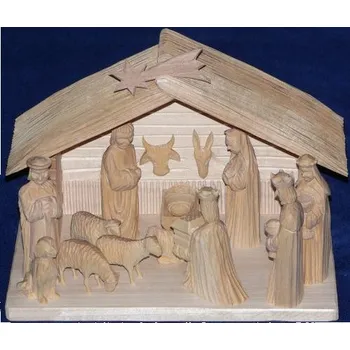 Betlém Dřevěný betlém 14A1